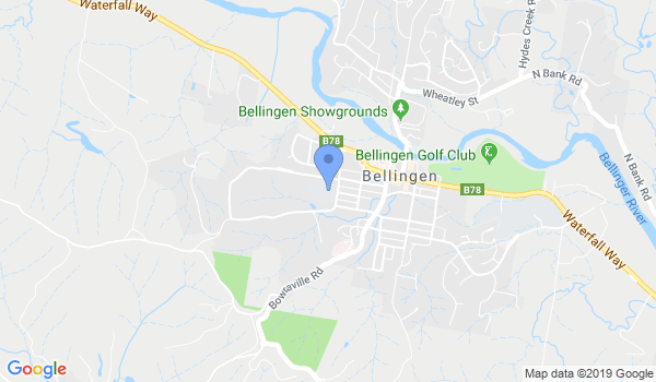 Karate - Bellingen Fuji Karate Club location Map