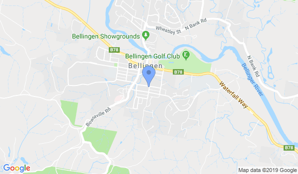 Bellingen - Fuji Karate Club location Map