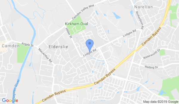 Karate Academy Elderslie location Map