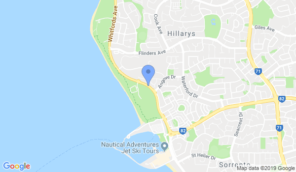 Karate Kids Perth location Map