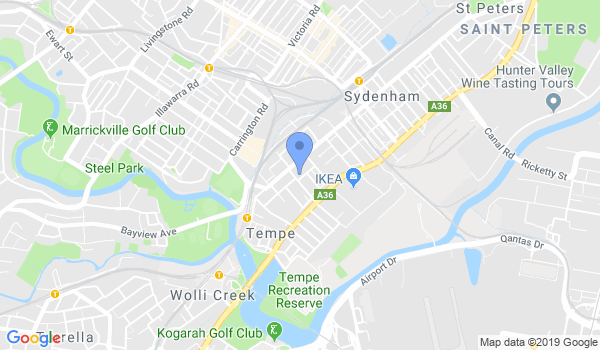 Karate Kyokushin I.F.K location Map