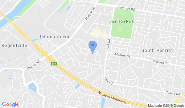 Karate Academy Penrith location Map