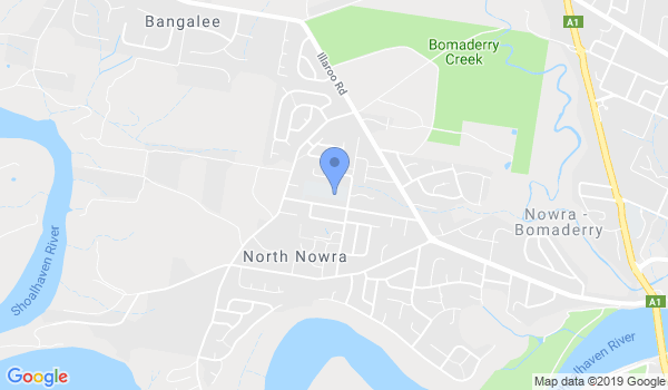 Karate - South Coast Shotokan location Map