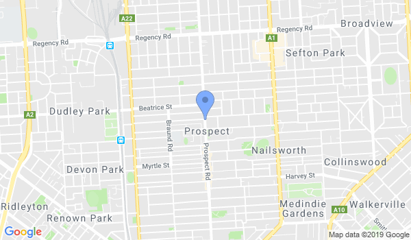 Karate Union of Australia - Enfield and Nailsworth location Map