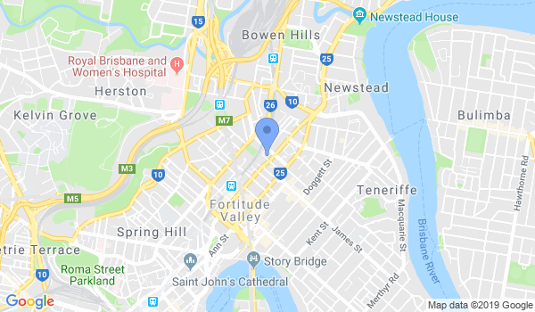 Ki Society Aikido Brisbane location Map