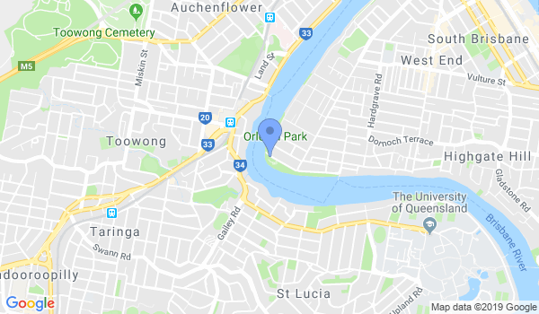 Ki Society Aikido Brisbane location Map