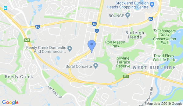 Kids Martial Arts Tallebudgera location Map