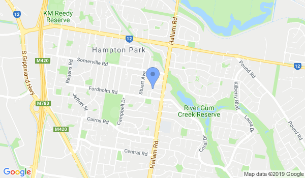 Kobura Karate location Map