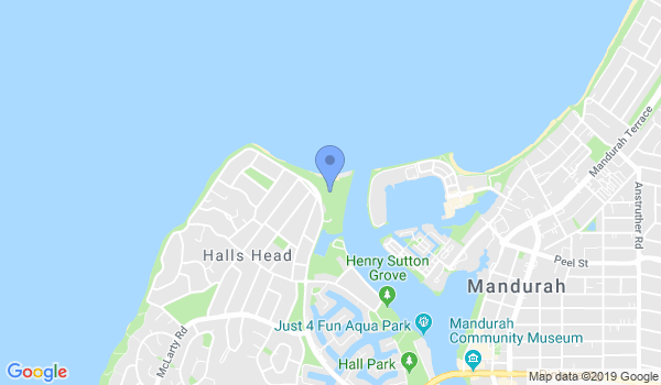 Kofukan Karate Australia - Mandurah Dojo location Map