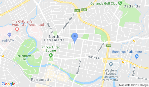 Krav Maga Systems - North Parramatta location Map