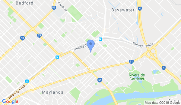 Kumataka Dojos Bayswater location Map