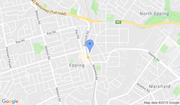 Kumataka Dojos Epping location Map