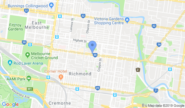 Kung Fu Academy of Zi Ran Men location Map