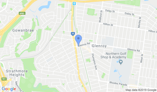 Kyokushin Karate Glenroy Dojo location Map