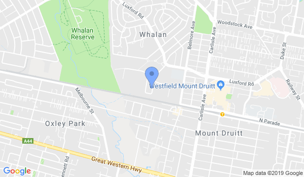 Kyokushin-Kai Karate - Mt Druitt Dojo location Map