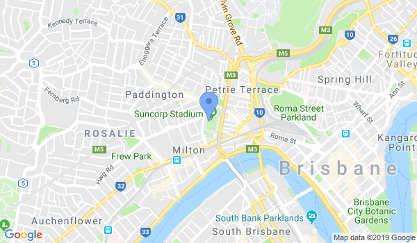 Lang Park pcyc Judo Club location Map