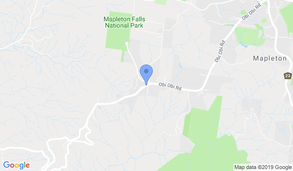 Mapleton Japanese Karate Dojo location Map