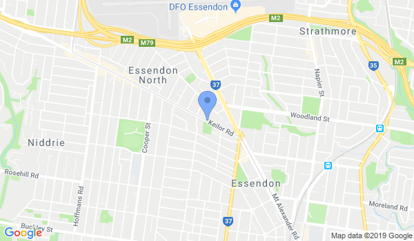 Fitness and Martial Arts Distributions location Map