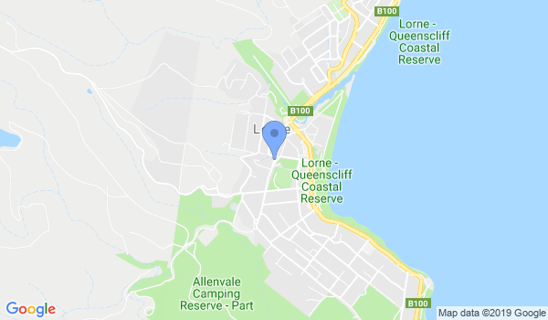Massage In Lorne location Map