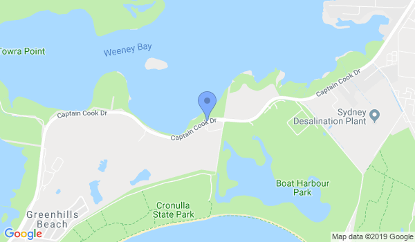 Master Kwon's Pro Tae Kwon Do Academy - Kurnell location Map