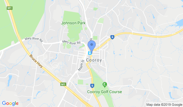 Matt Fiddes Martial Arts Cooroy. location Map