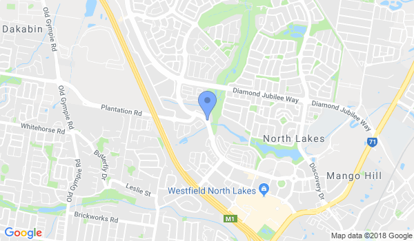 Matt Fiddes Martial Arts North Lakes location Map