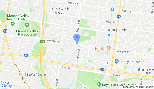 Melbourne Aikido location Map