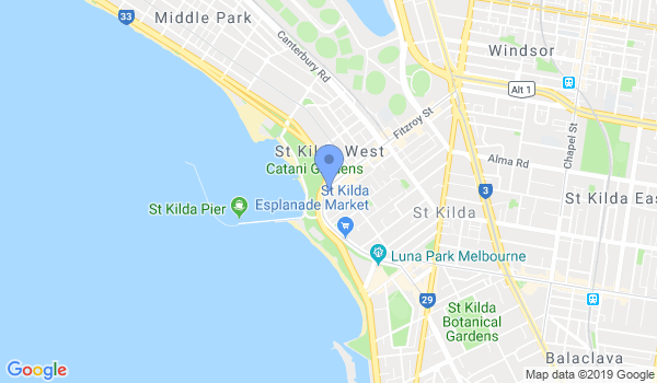 Melbourne Budo Academy location Map