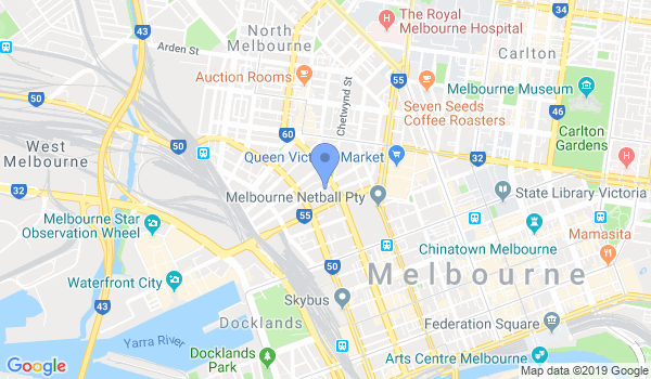 Melbourne Budokai Kenshikan Dojo location Map