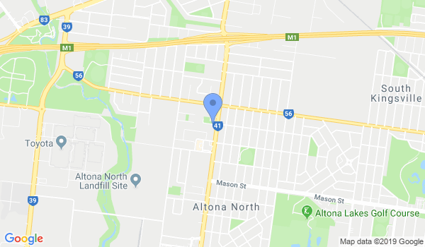 Melbourne Karate location Map