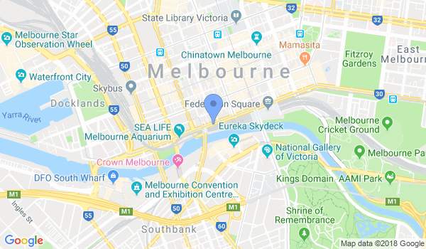 Melbourne Kyokushin Karate Headquarters location Map