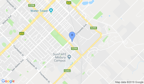 Mildura Martial Arts location Map