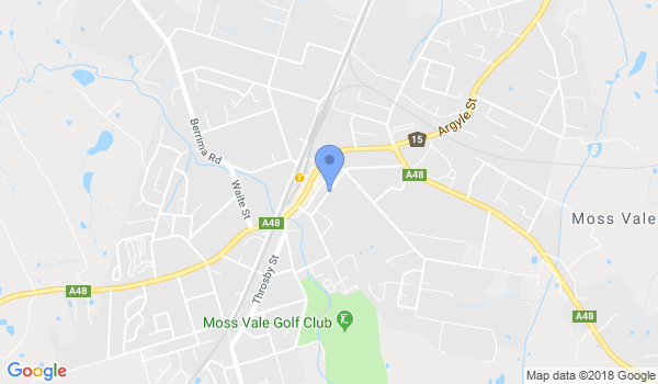 Moss Vale Taekwondo Club location Map
