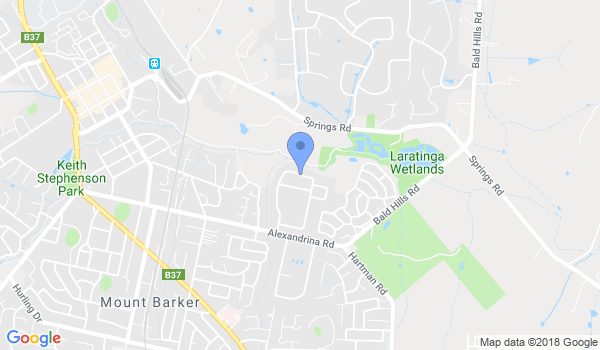 Hill Top Muay Thai location Map