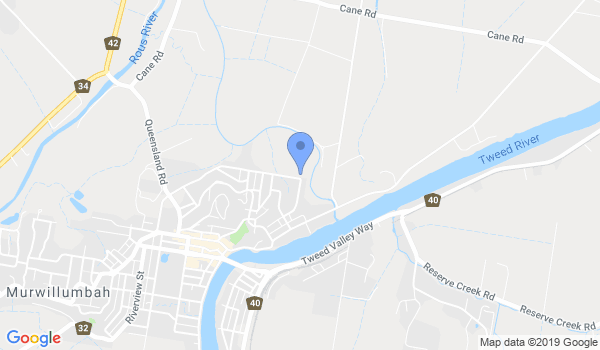 Murwillumbah Hapkido location Map