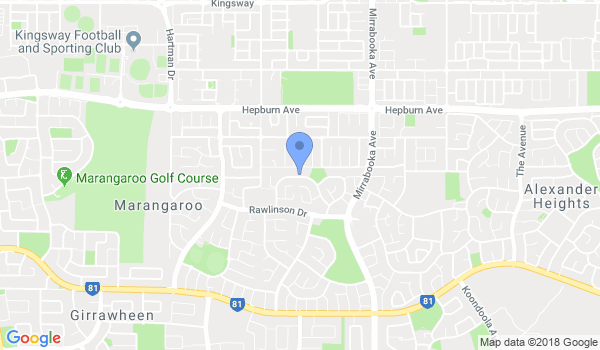 Nardelli Martial Arts Academy location Map
