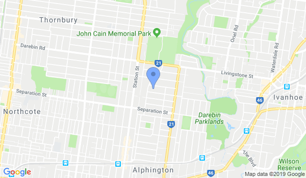 Nemesis Martial Arts location Map