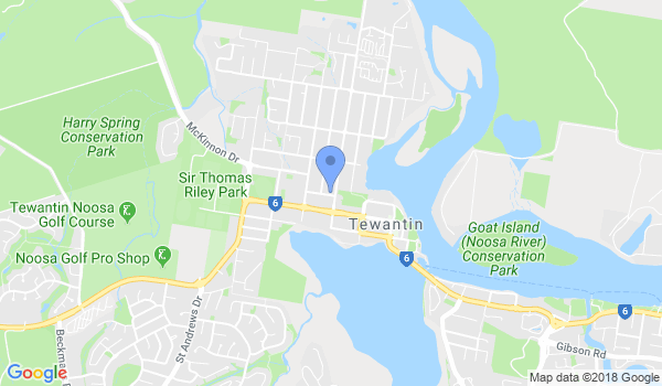 Noosa Shodokan Aikido location Map