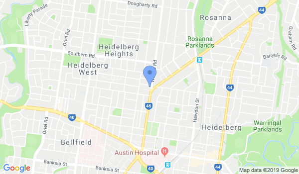 Northern Shukokai Karate location Map