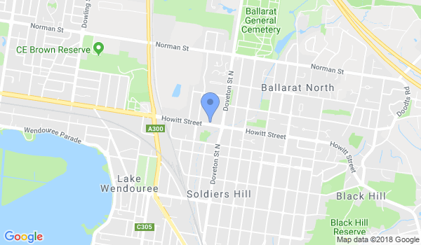 O'Briens Kick Boxing & Boxing Gym location Map