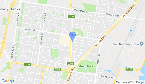 Oh's Taekwondo Academy location Map
