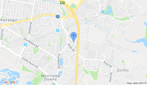 Okinawa Goju Ryu Karate Do Kyokai (OGKK) Brisbane location Map