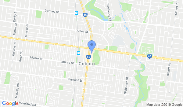 OKUKAN Karate Melbourne location Map