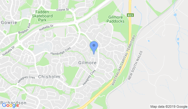 Olympia Judo club location Map