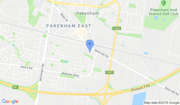Pakenham  Karate Academy location Map