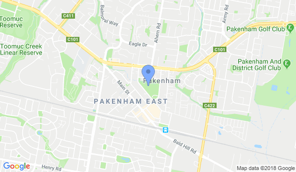 Pakenham Zen Do Kai location Map
