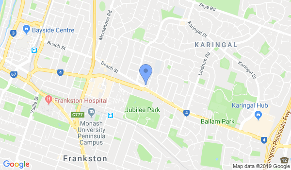 Peninsula Hapkido location Map