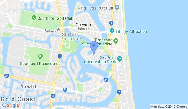 Personal Trainers Gold Coast location Map