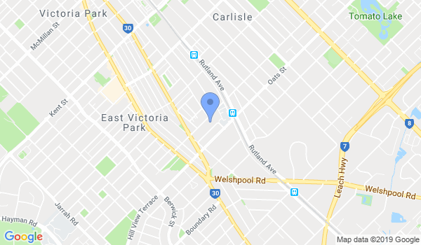 Perth Self Defence Course location Map