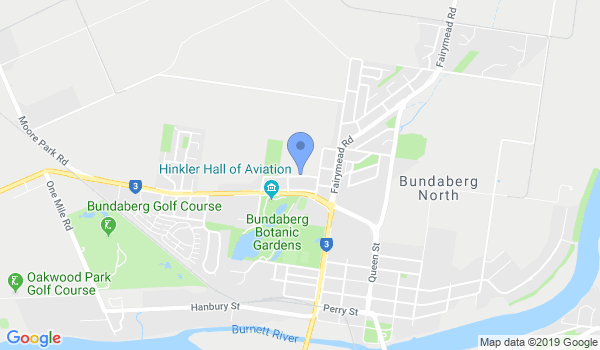 Queensland Self Defence and Taekwon-Do Academy (North Bundaberg) location Map